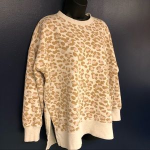 Two Aerie AE Forever Crewneck Sweatshirts, Large